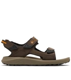 Columbia Trailstorm Hiker 3-Strap Sandal - Mens Cordovan / Gold Amber