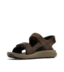 Columbia Trailstorm Hiker 3-Strap Sandal - Mens Cordovan / Gold Amber -Columbia Outfit Shop 1666805903 1987221 231 4