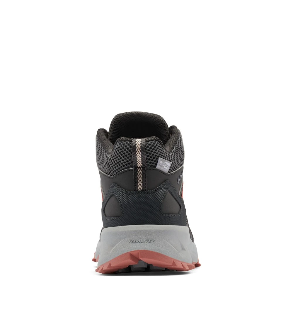 Columbia Peakfreak II Mid OutDry Hiking Shoe - Womens Dark Grey / Dark Coral 8 Columbia Peakfreak II Mid OutDry Hiking Shoe - Womens Dark Grey / Dark Coral - Image 6
