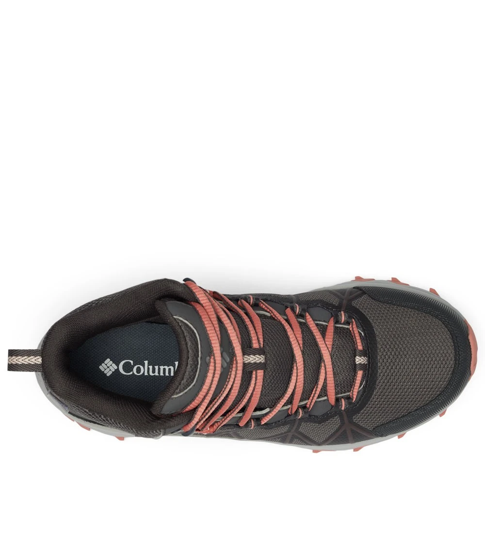 Columbia Peakfreak II Mid OutDry Hiking Shoe - Womens Dark Grey / Dark Coral 10 Columbia Peakfreak II Mid OutDry Hiking Shoe - Womens Dark Grey / Dark Coral - Image 8