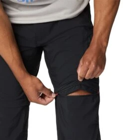 Columbia Silver Ridge Utility Convertible Pants - Mens Black -Columbia Outfit Shop 1666805962 2012961 010 6