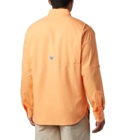 Columbia PFG Tamiami II Long Sleeve Shirt - Mens Bright Nectar -Columbia Outfit Shop 1667905449 FM7253 873 2
