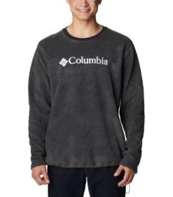 Columbia Steens Mountain Fleece Crew - Mens Charcoal Heather