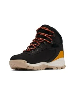 Columbia Newton Ridge Plus Waterproof Hiking Boots - Womens Black / Golden Yellow -Columbia Outfit Shop 1668793590 BL3783 012 4