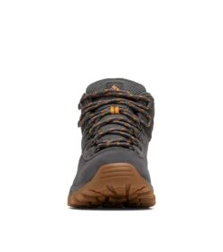 Columbia Newton Ridge Plus II Suede Waterproof Hiking Boots - Mens Dark Grey / Gold Amber -Columbia Outfit Shop 1668793610 BM2812 090 5