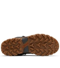 Columbia Newton Ridge Plus II Suede Waterproof Hiking Boots - Mens Dark Grey / Gold Amber -Columbia Outfit Shop 1668793614 BM2812 090 9