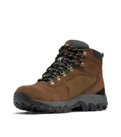 Columbia Newton Ridge Plus II Suede Waterproof Hiking Boots - Mens Dark Brown / Dark Grey -Columbia Outfit Shop 1668793619 BM2812 204 4