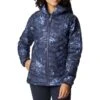 Columbia Powder Lite Hooded Insulated Jacket - Womens Nocturnal Aurelian Print -Columbia Outfit Shop 1669998627 1699071 474 1