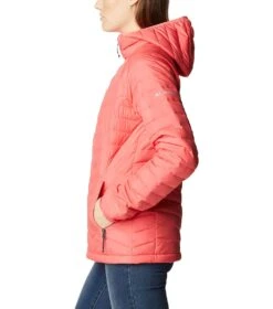Columbia Powder Lite Hooded Insulated Jacket - Womens Blush Pink -Columbia Outfit Shop 1669998640 1699071 614 3