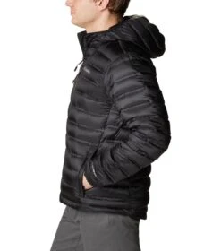 Columbia Pebble Peak Down Hooded Insulated Jacket - Mens Black -Columbia Outfit Shop 1670422403 2008311 010 3