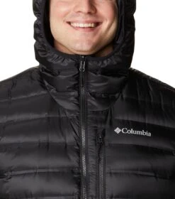Columbia Pebble Peak Down Hooded Insulated Jacket - Mens Black -Columbia Outfit Shop 1670422405 2008311 010 4