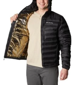 Columbia Pebble Peak Down Hooded Insulated Jacket - Mens Black -Columbia Outfit Shop 1670422406 2008311 010 5