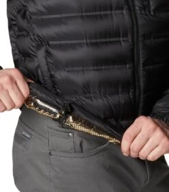 Columbia Pebble Peak Down Hooded Insulated Jacket - Mens Black -Columbia Outfit Shop 1670422407 2008311 010 6