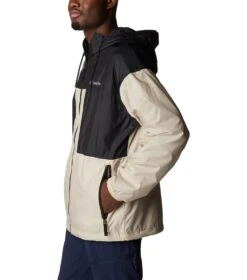 Columbia Flash Challenger Lined Windbreaker - Mens Ancient Fossil / Black -Columbia Outfit Shop 1670425916 2008261 271 3