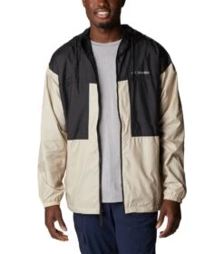 Columbia Flash Challenger Lined Windbreaker - Mens Ancient Fossil / Black -Columbia Outfit Shop 1670425921 2008261 271 7