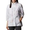 Columbia Poe Creek Jacket - Womens White Radical Botanical Print -Columbia Outfit Shop 1671634838 1887291 101 1