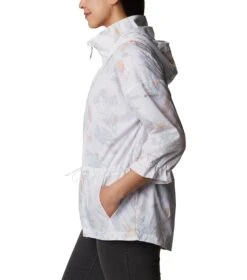 Columbia Poe Creek Jacket - Womens White Radical Botanical Print -Columbia Outfit Shop 1671634841 1887291 101 3