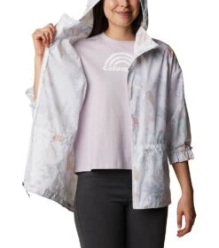Columbia Poe Creek Jacket - Womens White Radical Botanical Print -Columbia Outfit Shop 1671634843 1887291 101 5