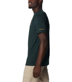 Columbia CSC Basic Logo S/S Tee - Mens Spruce Heather / CSC Retro Logo -Columbia Outfit Shop 1674051574 1680051 372 3