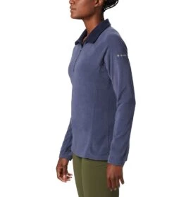 Columbia Glacial IV Half Zip Fleece Top - Womens Nocturnal -Columbia Outfit Shop 1674051580 1802201 466 3
