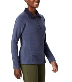 Columbia Glacial IV Half Zip Fleece Top - Womens Nocturnal -Columbia Outfit Shop 1674051581 1802201 466 4