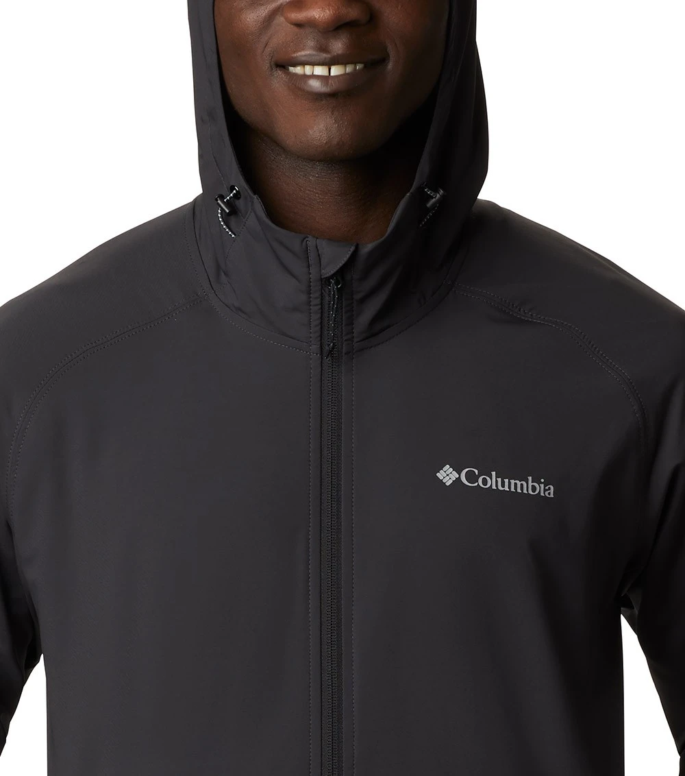 Columbia Panther Creek Softshell Jacket - Mens Black 6 Columbia Panther Creek Softshell Jacket - Mens Black - Image 4