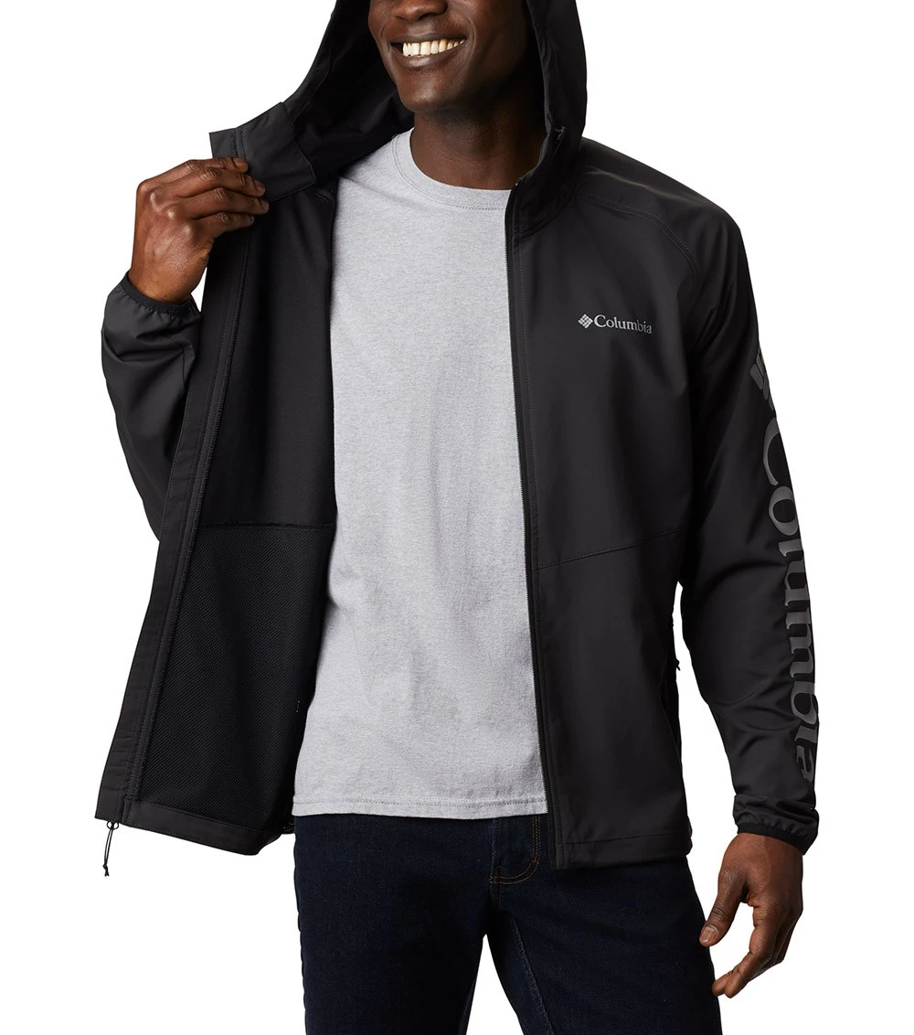 Columbia Panther Creek Softshell Jacket - Mens Black 7 Columbia Panther Creek Softshell Jacket - Mens Black - Image 5