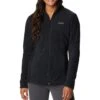 Columbia Basin Trail III Full Zip Fleece Jacket - Womens Black -Columbia Outfit Shop 1674051619 1938041 010 1