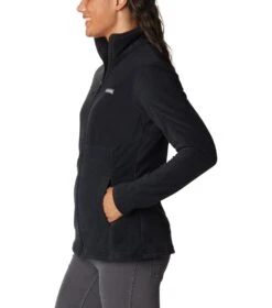 Columbia Basin Trail III Full Zip Fleece Jacket - Womens Black -Columbia Outfit Shop 1674051620 1938041 010 3