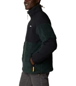 Columbia Ballistic Ridge Full Zip Fleece Jacket - Mens Spruce / Black -Columbia Outfit Shop 1674051671 2012271 370 3