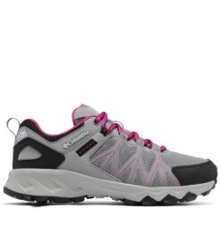 Columbia Peakfreak II Low Outdry Hiking Shoes - Womens Monument / Wild Fuchsia