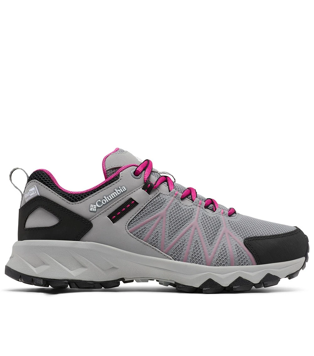 Columbia Peakfreak II Low Outdry Hiking Shoes - Womens Monument / Wild Fuchsia 3 Columbia Peakfreak II Low Outdry Hiking Shoes - Womens Monument / Wild Fuchsia