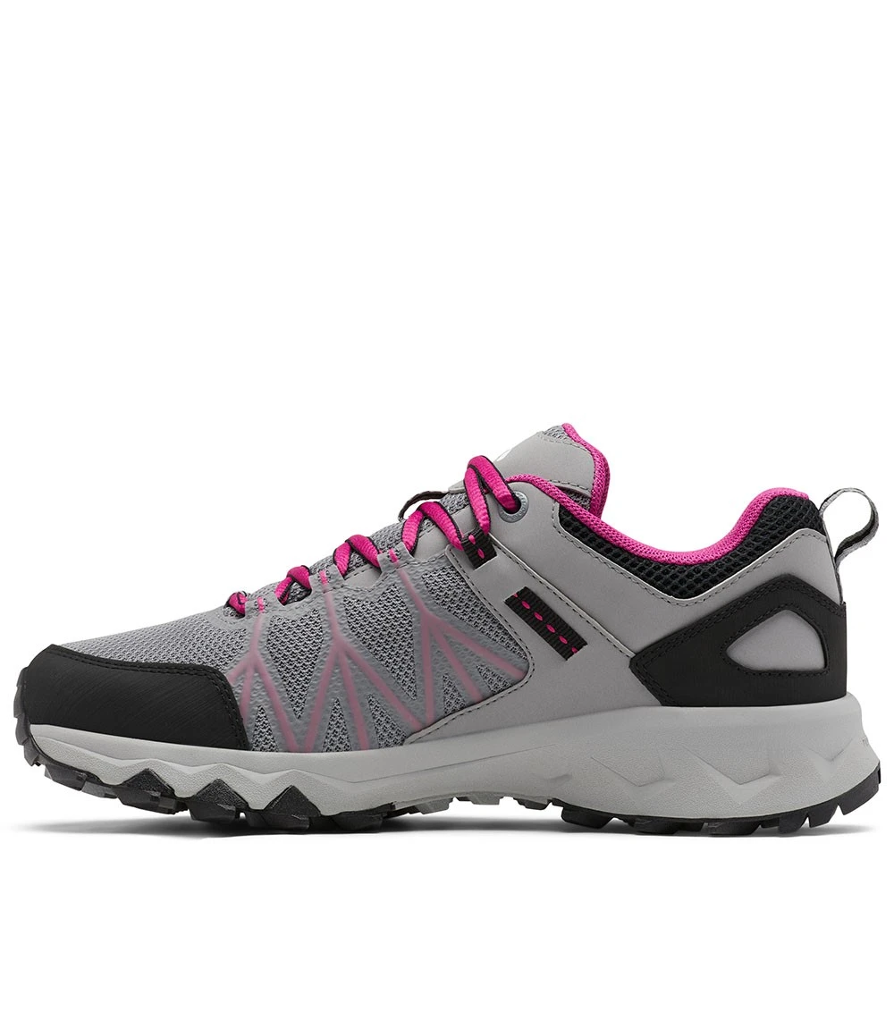Columbia Peakfreak II Low Outdry Hiking Shoes - Womens Monument / Wild Fuchsia 5 Columbia Peakfreak II Low Outdry Hiking Shoes - Womens Monument / Wild Fuchsia - Image 3