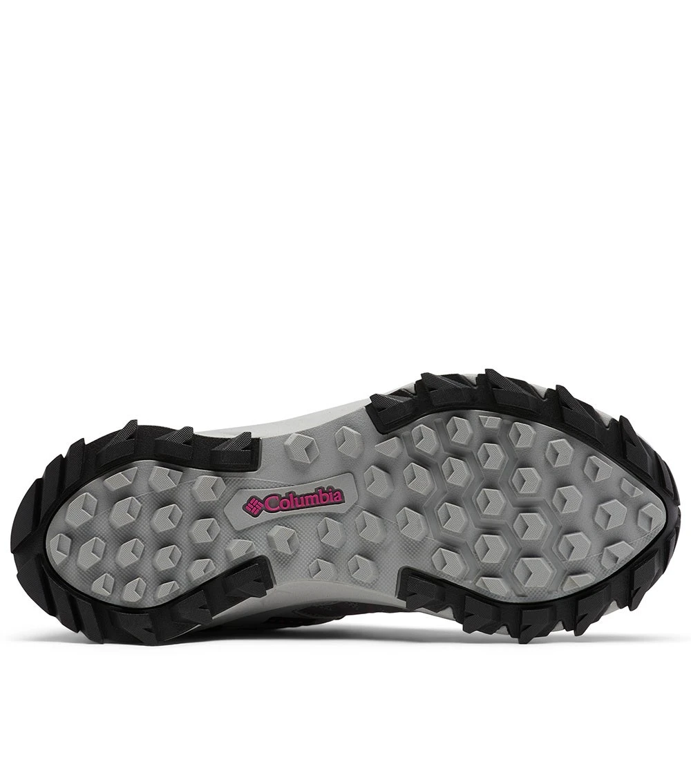 Columbia Peakfreak II Low Outdry Hiking Shoes - Womens Monument / Wild Fuchsia 11 Columbia Peakfreak II Low Outdry Hiking Shoes - Womens Monument / Wild Fuchsia - Image 9