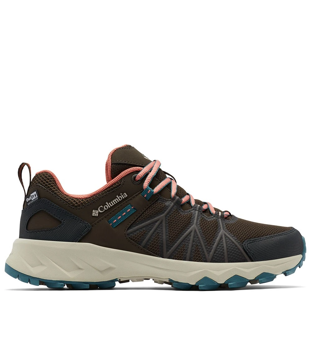 Columbia Peakfreak II Low Outdry Hiking Shoes - Womens Cordovan / Dark Coral 3 Columbia Peakfreak II Low Outdry Hiking Shoes - Womens Cordovan / Dark Coral