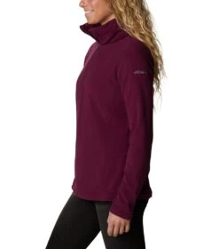 Columbia Glacial IV Half Zip Fleece Top - Womens Marionberry -Columbia Outfit Shop 1674567160 1802201 616 3