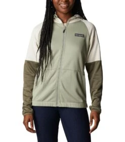 Columbia Windgates Full Zip Fleece Jacket - Womens Safari / Chalk / Stone
