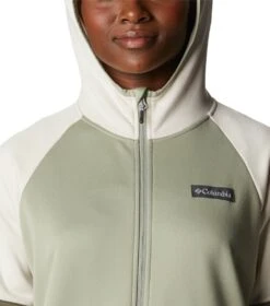 Columbia Windgates Full Zip Fleece Jacket - Womens Safari / Chalk / Stone -Columbia Outfit Shop 1676026828 1991801 348 4