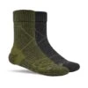 Columbia Merino Hike Quarter Socks - 2 Pack - Mens Nori / Charcoal -Columbia Outfit Shop 1676650037 RC703M2PR NORI