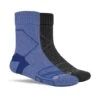 Columbia Merino Hike Quarter Socks - 2 Pack - Womens Serenity / Charcoal -Columbia Outfit Shop 1676650038 RC703W2PR SERENITY