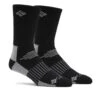 Columbia Wool Casual Crew Socks - 2 Pack - Mens Black -Columbia Outfit Shop 1676650038 RCS008M2PR BLACK