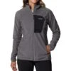Columbia Outdoor Tracks Full Zip Fleece Jacket - Womens City Grey / Black -Columbia Outfit Shop 1677152937 2016011 023 1