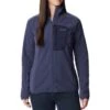 Columbia Outdoor Tracks Full Zip Fleece Jacket - Womens Nocturnal / Dark Nocturnal -Columbia Outfit Shop 1677152941 2016011 466 1