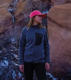 Columbia Outdoor Tracks Full Zip Fleece Jacket - Womens Nocturnal / Dark Nocturnal -Columbia Outfit Shop 1677152946 2016011 466 9