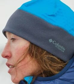 Columbia Titan Pass Helix Beanie - Unisex Compass Blue -Columbia Outfit Shop 1677170851 2010961 491 3