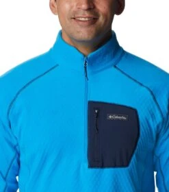 Columbia Outdoor Tracks Half Zip Fleece Pullover - Mens Compass Blue / Collegiate Navy 11 Columbia Outdoor Tracks Half Zip Fleece Pullover - Mens Compass Blue / Collegiate Navy -Columbia Outfit Shop 1677517391 2016091 491 4