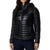 Columbia Labyrinth Loop Omni-Heat Infinity Insulated Hooded Jacket - Womens Black -Columbia Outfit Shop 1677854790 1955321 010 1