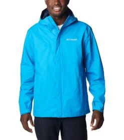 Columbia Watertight II Waterproof Rain Jacket - Mens Compass Blue
