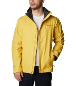Columbia Watertight II Waterproof Rain Jacket - Mens Golden Nugget -Columbia Outfit Shop 1677864114 RM2433 742 7