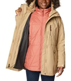 Columbia Payton Pass 3-in-1 Interchange Insulated Jacket - Womens Beach -Columbia Outfit Shop 1678305775 2008051 214 9